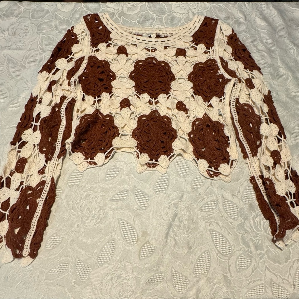 Brown and white would be like a over shirt